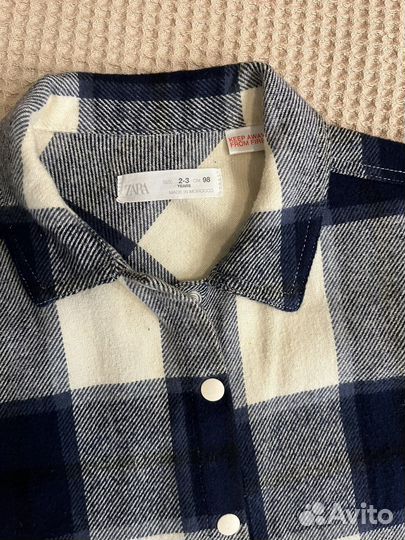 Рубашка детская zara