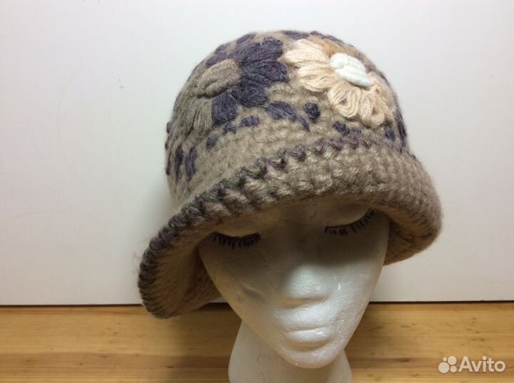 Авторская шляпка в стиле прованс, 54-57, арт 210