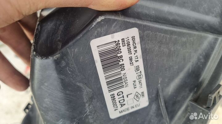 Фара левая Nissan Micra, March