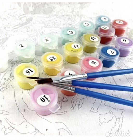 Картина по номерам, девушка с тигром, 40*50