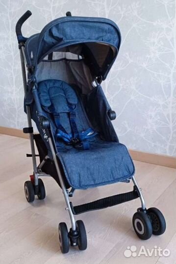 Коляска трость Maclaren quest, цвет деним индиго