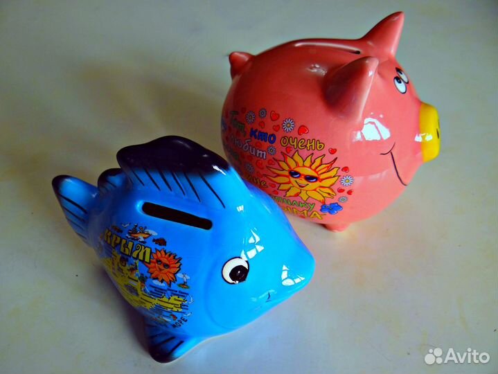 Копилки керамические с картой Крыма