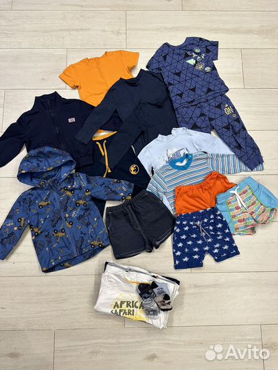 Одежда на мальчика пакетом 86-92