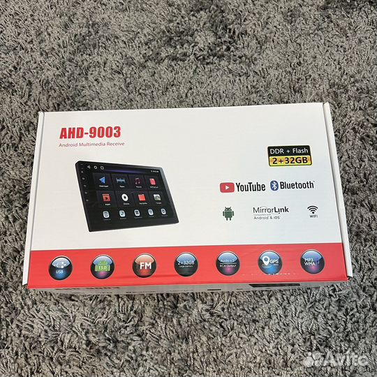 Android 9 дюймов авто магнитола 2/32