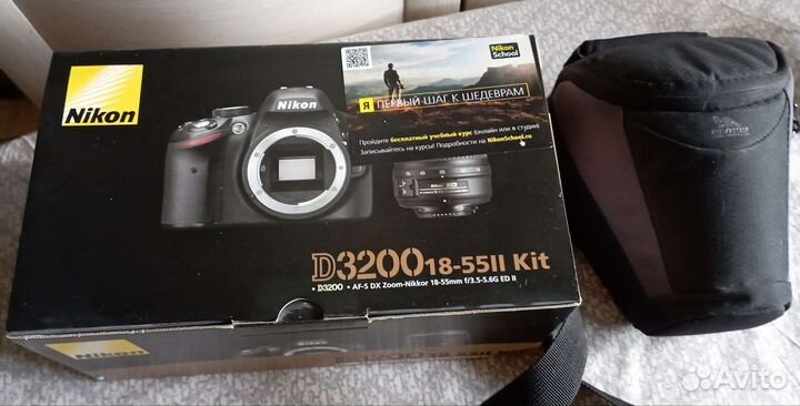 Продам фотоаппарат Nikon D3200