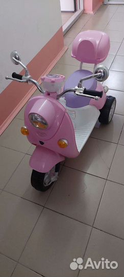 Детский мотоцикл на аккумуляторе бу