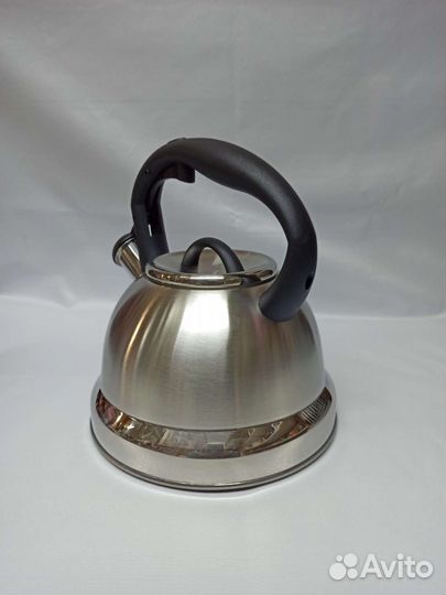 Чайник со свистком нержавейка новый 2,5 л