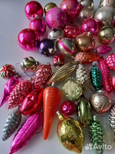 Елочные игрушки СССР