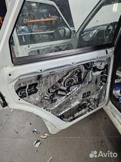 Шумоизоляция 4-х дверей