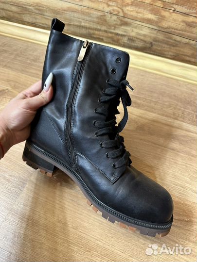 Сапоги женские зимние натуральная кожа