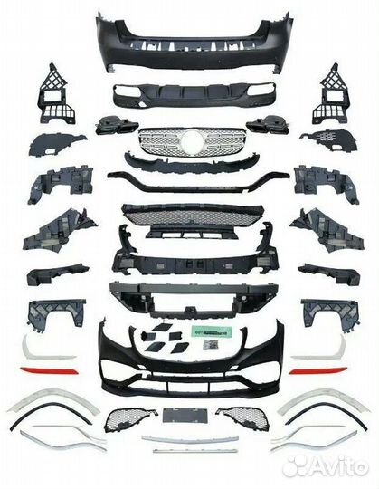 Обвес AMG на Mercedes-Benz