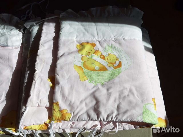 Балдахин и бортики в детскую кроватку