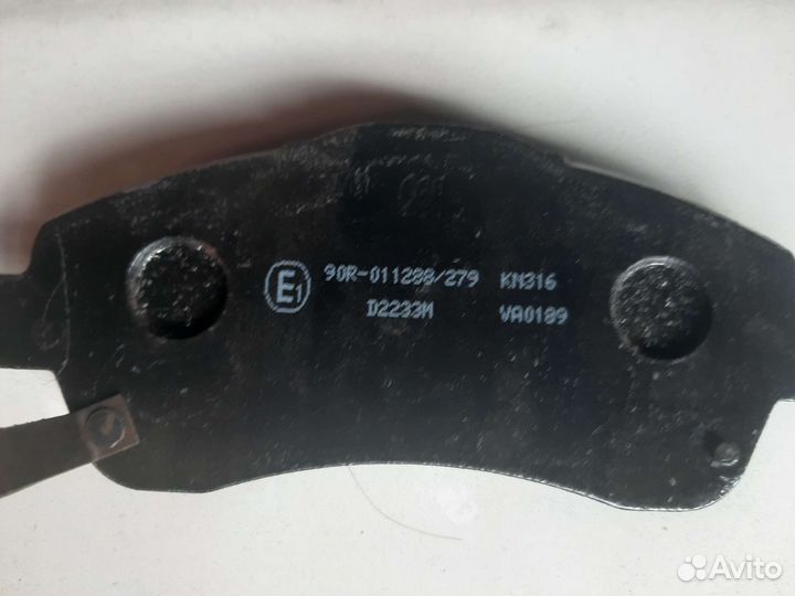 Торм.колодки перед кашияма D2233M тойота