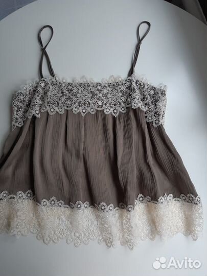 Кофта на бретельках, топ новая