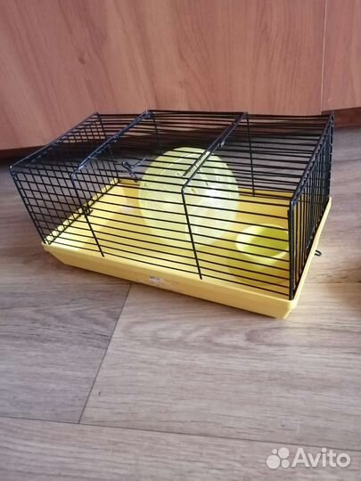 Клетка для грызунов длинна 26 см,высота 13 см
