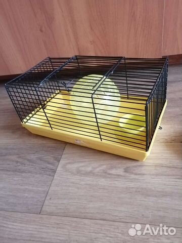 Клетка для грызунов длинна 26 см,высота 13 см