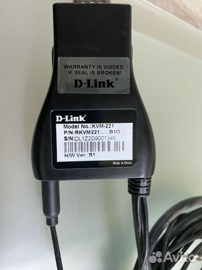KVM-переключатель D-link