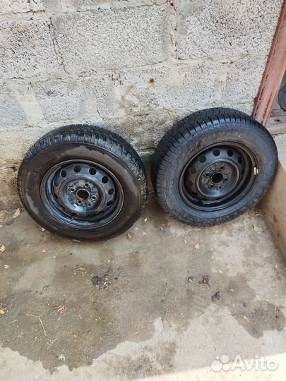 Диски на 13 с резиной 2 штуки в хорошем состоянии