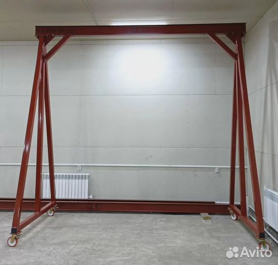 Мпу 3 т 4,5х4,5 м Мобильное перегрузочное устройство усиленной конструкции (кран козловой)