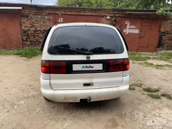 Volkswagen Sharan 1.9 МТ, 1997, 410 000 км