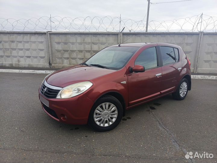 Renault Sandero 1.6 МТ, 2012, 170 000 км