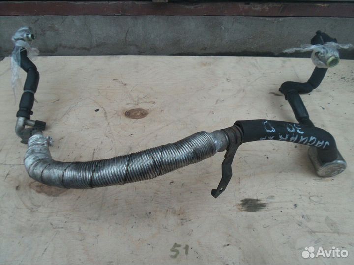 Трубка кондиционера jaguar xf 3.0D