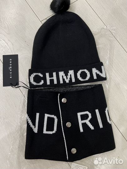 John Richmond шапка и шарф