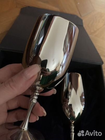 Фужеры металлические