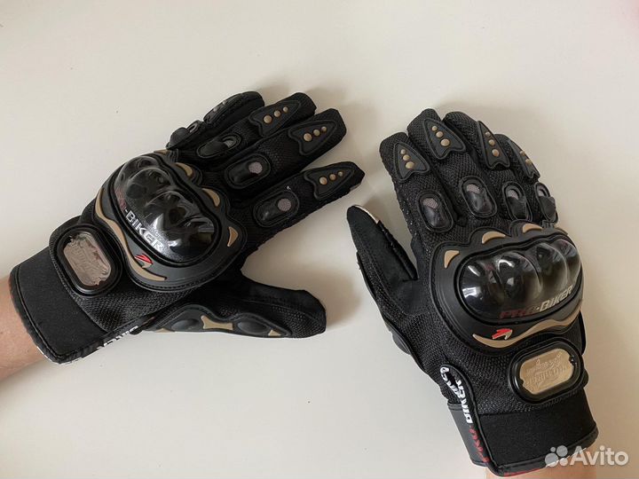 Мото перчатки текстиль, новые S, M, L, XL