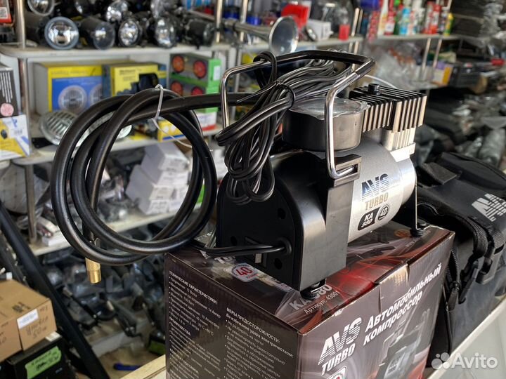 Компрессор автомобильный 40л AVS KA580