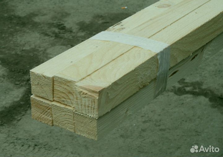 Брус 40X50 не строганный 3м 20 кг