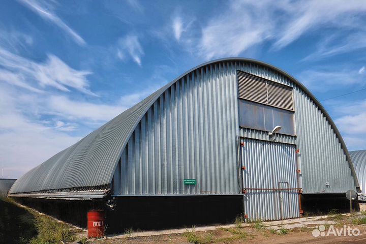 Строительство бескаркасных ангаров