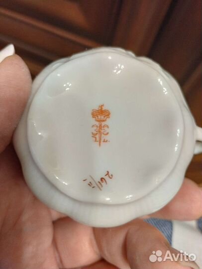 Чайная пара Кузнецовский фарфор