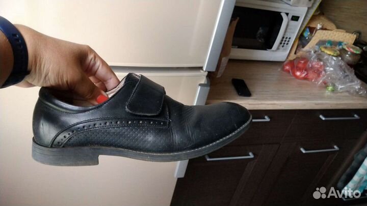 Ботинки школьные 37 р-р