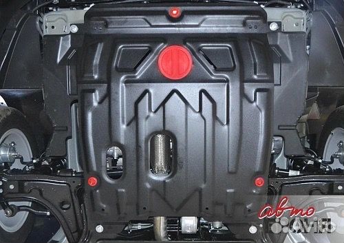 Защита картера и кпп с крепежом daewoo: gentra (13