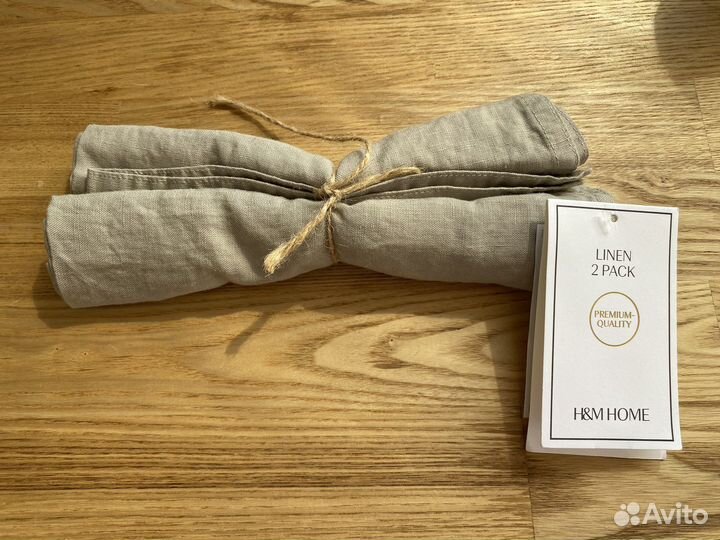 Льняные салфетки H&M, новые