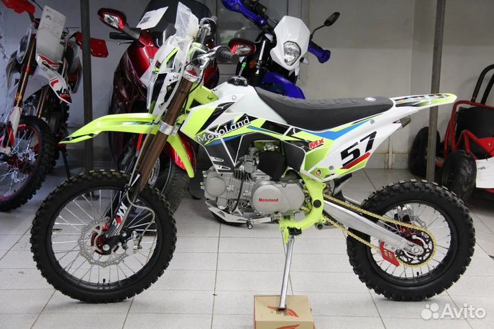 Мотоцикл motoland MX125 KKE pitbike в Рассрочку