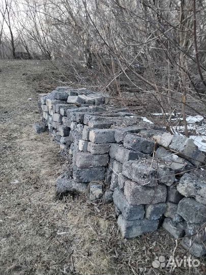 Шлакоблок полнотелый