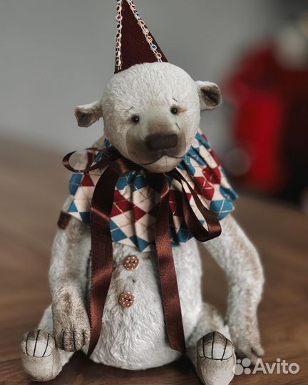 Игрушка ручной работы мишка Дарго
