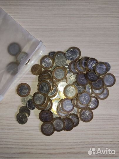 Юбилейные монеты 1, 2, 10руб