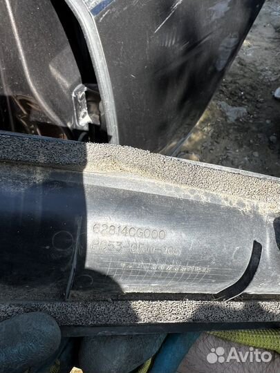 Воздухозаборник радиатора Инфинити fx35 s50