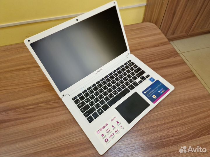Ноутбук irbis NB270 белый 14.1