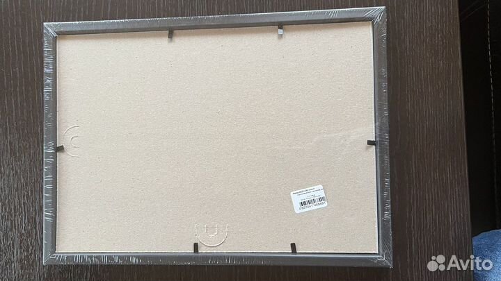 Рамка А4(21*30) синий пластиковый багет