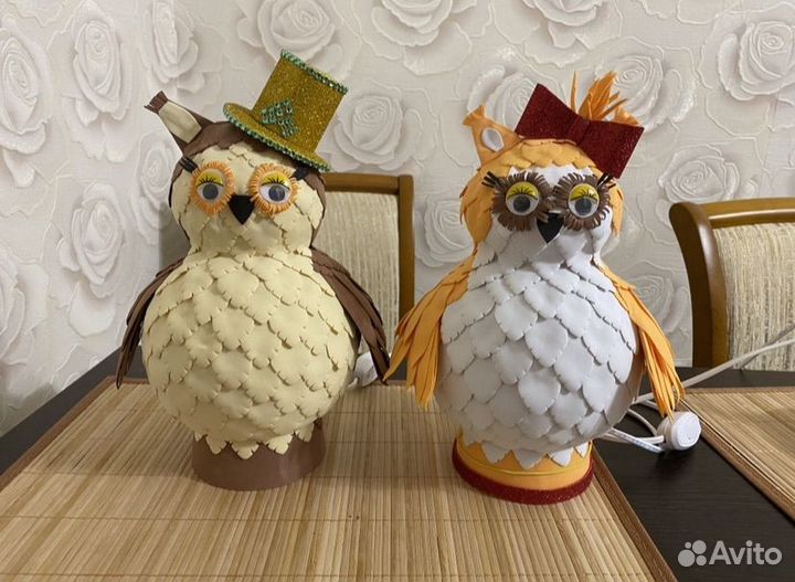 Сова-светильник