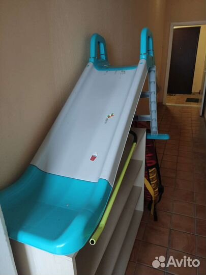 Детская горка пластиковая бу