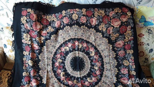 Павловопосадский платок новый