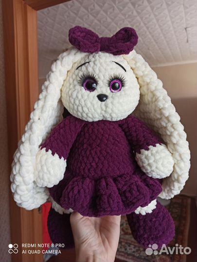 Игрушки из плюшевой пряжи