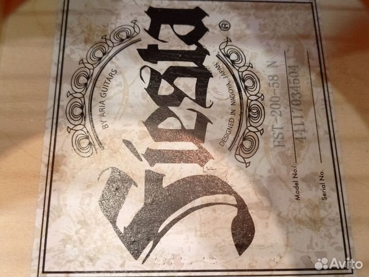 Гитара fiesta производство Японии