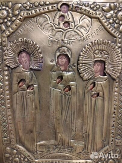 Икона Три Святых