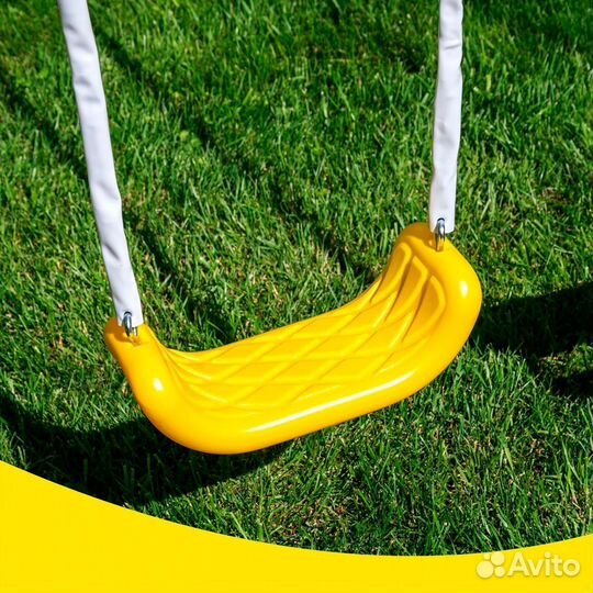 Детский комплекс качели с горкой 74560